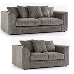 Dylan Grey Cord 3+2 Set