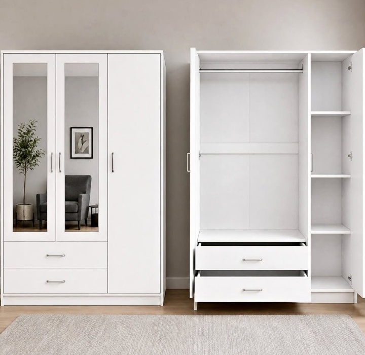 3 Door Wardrobe img