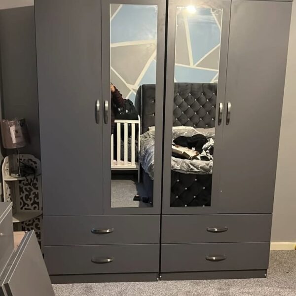 4 Door Wardrobe