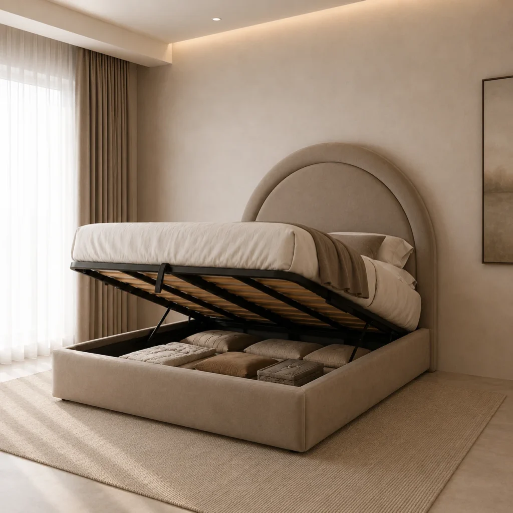 Cloud Bed — Divan Bed + Cloud Headboard (No Mattress)