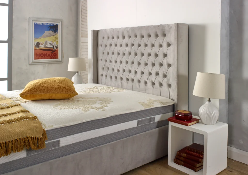 Luxury Frame Bed (Florida/Cube/Panel) — Frame Only