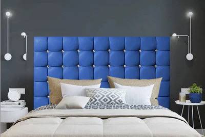 Divan Bed & Headboard (Plain/Cube/Panel/Chesterfield) — Frame Only